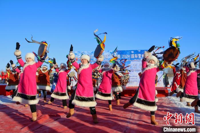 同江边境小城同期开启两项中俄国际冰雪赛事，