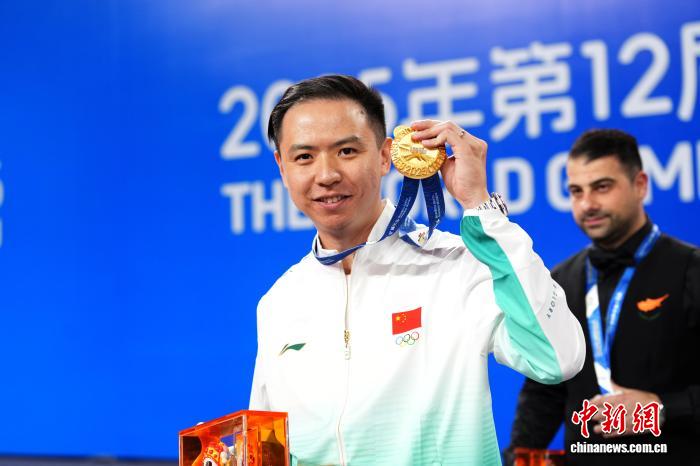 成都世运会中国台球与攀岩双线告捷 张泰艺肖国