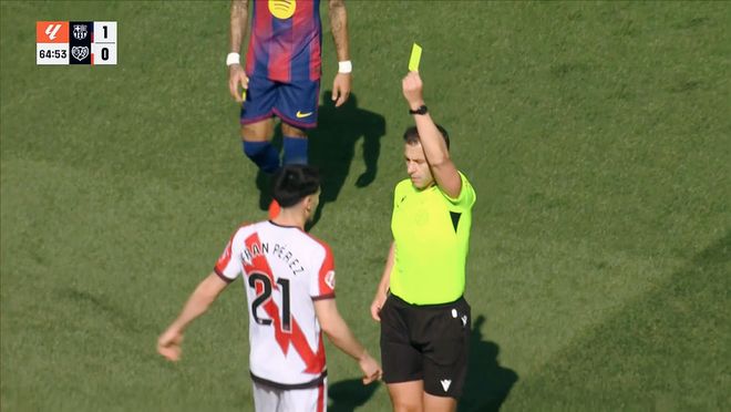 巴萨主场1-0力克巴列卡诺 阿劳霍头球破局 霍安加